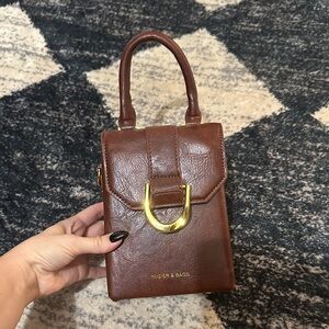 Brown Leather Handbag